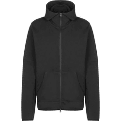 moderner Stylefile Herren Hoodie Reißverschluss Kapuze mit Baumwolle Schwarz