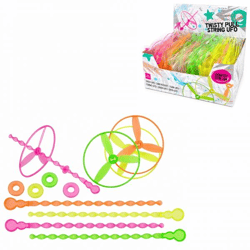 Out of the Blue Twisty Spin UFO Neon 4er-Sortiment