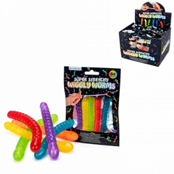 Out of the Blue Wiggly Worms Stretch-Set, 6er-Set