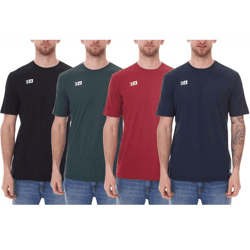 Outfitter OCEAN FABRICS TAHI T-Shirt nachhaltiges Herren Präsentations-Shirt Sommer-Shirt Sport OUT-M-1020-OTW Rot, Dunkelblau, Schwarz od