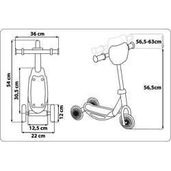 Paw Patrol Boys 3-Rad-Baby-Scooter 