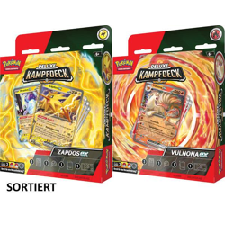 Pokemon PKM Deluxe Battle Deck Zapdos-ex / Vulnona-ex EN - EVT March 22, 2024