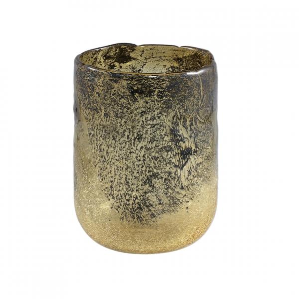 PTMD-Vase „Alter S“, gelb, 25 cm