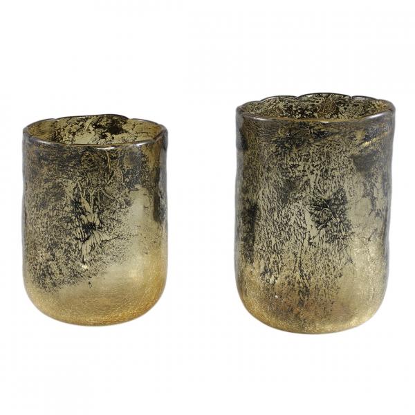 PTMD-Vase „Alter S“, gelb, 25 cm