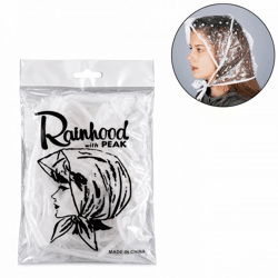 Regencape, transparent mit Punkten, Einheitsgröße