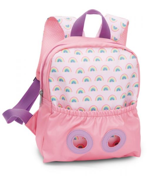 Rucksack mit Pl&uuml;schtier 21x26cm Roter Panda 25cm