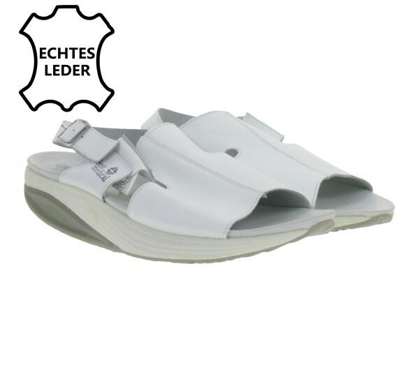 Rutschhemmende hsm Damen Arbeits-Pantoletten Echtleder-Schuhe SRA-Schutzklasse Sandalen Berufsschuhe Factory Second B-Ware Arzt-Schuhe Wei&szlig;
