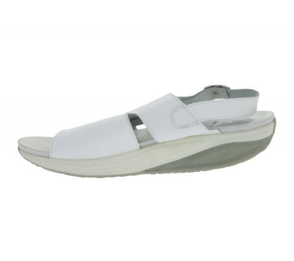 Rutschhemmende hsm Damen Arbeits-Pantoletten Echtleder-Schuhe SRA-Schutzklasse Sandalen Berufsschuhe Factory Second B-Ware Arzt-Schuhe Wei&szlig;