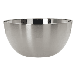 Schale Edelstahl, L, ca. 19cmD