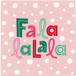 Servietten Falala bunt, 20er Pack