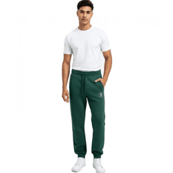 sportliche ON THAT ASS XOLO Herren Jogging-Hose Baumwoll-Sweat-Hose mit Logo und Taschen Jogger Grün