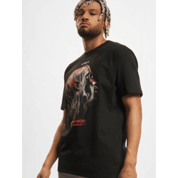 sportliches Mister Tee Herren T-Shirt Oversize 240 g/m² mit Baumwolle Schwarz