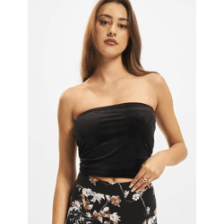 sportliches Urban Classics Damen T-Shirt Stretch Slim Fit 270 g/m² Schwarz
