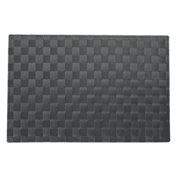 Tischset PP geflochten anthrazit ca. 45x30cm 