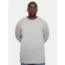 weiches Urban Classics Herren Sweatshirt Oversize 240 g/m² mit Baumwolle Grau