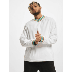 weiches URBAN CLASSICS Herren Sweatshirt Reißverschluss Taschen 80 g/m² Weiß