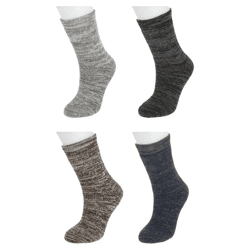 Wollsocke Melange 4/s Unisex