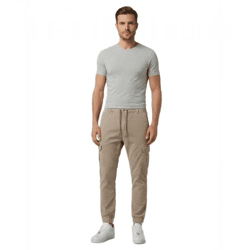 bequeme DEF Herren Jeans Taschen mit Baumwolle Beige