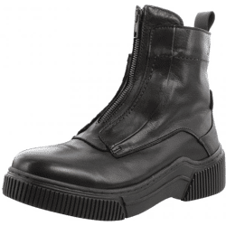 Bequeme Libelle Stiefelette Stiefelette für Damen L12135-1 Schwarz