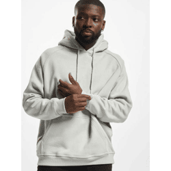 Comfortable URBAN CLASSICS Men's Hoodie, 380 g/m², with cotton, gray