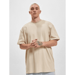Comfortable Build Your Brand Men's Oversized T-Shirt, 240 g/m², Cotton, Beige