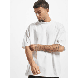 bequemes URBAN CLASSICS Herren T-Shirt Oversize 220 g/m² mit Baumwolle Weiß