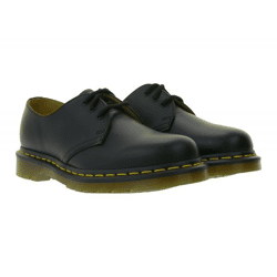 Dr. Martens 1461 Smooth Damen Oxford-Halbschuhe mit gepolsterter DMS-Sohle Glattleder-Schuhe 11838002 Schwarz