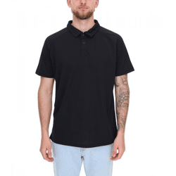 ELEVATE Ottawa Herren Polo-Shirt Sport Polo-Hemd Pique-Strick Cool-Fit 220 g/m² 3908299 Schwarz