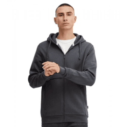 klassische 11 PROJECT PRAnnir Herren Sweatjacke mit Reißverschluss Jacke 20715241ME-193910 Grau