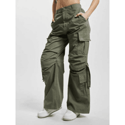 lässige Freddy Damen Jeans Reißverschluss Klettverschluss mit Baumwolle Grün