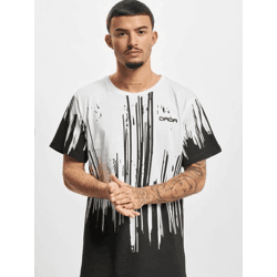 lässiges Dada Supreme Herren T-Shirt Weiß/Schwarz
