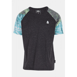 Casual Just Rhyse Men's T-Shirt, Cotton, Black/Multicolor