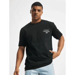Casual MJ GONZALES Men's Oversized T-Shirt, 240 g/m², Cotton Blend, Black
