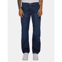moderne URBAN CLASSICS Herren Jeans Straight Fit Kapuze mit Baumwolle Blau