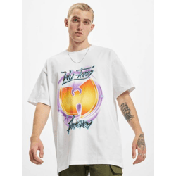 modernes Mister Tee Herren T-Shirt Oversize 240 g/m² mit Baumwolle Weiß