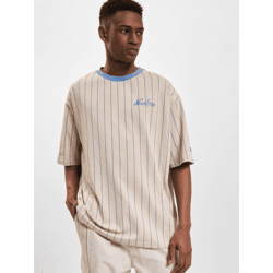 modernes New Era Herren T-Shirt Creme-Weiß