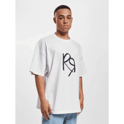 modernes Rocawear Herren T-Shirt Oversize mit Baumwolle Weiß
