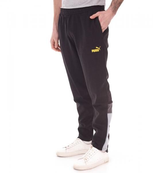 PUMA BVB Borussia Dortmund Ftbl Archive Training Pants Herren Sweat-Hose nachhaltige Fanwear 774266 03 Schwarz
