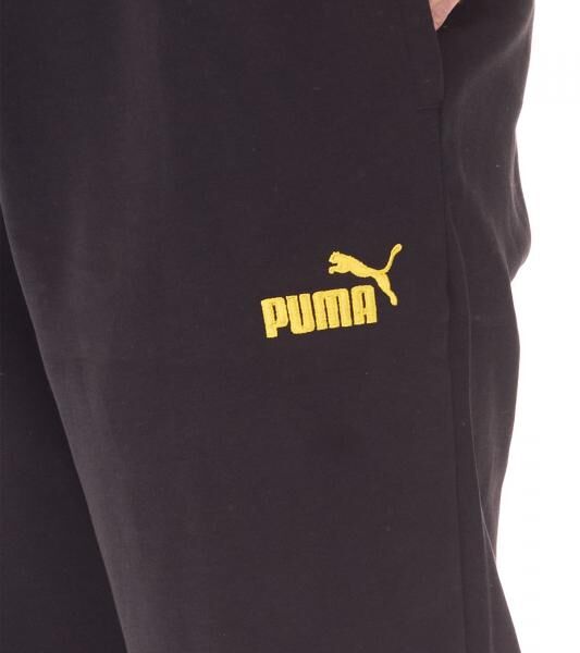 PUMA BVB Borussia Dortmund Ftbl Archive Training Pants Herren Sweat-Hose nachhaltige Fanwear 774266 03 Schwarz