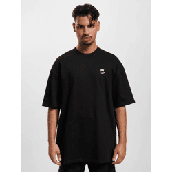 sportliches DEF Herren T-Shirt mit Baumwolle Schwarz
