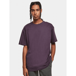 sportliches URBAN CLASSICS Herren T-Shirt 240 g/m² mit Baumwolle Violett