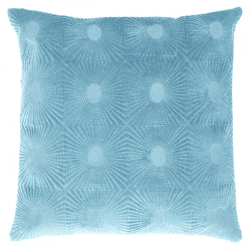 Unique Living Kissen Nela Jeans blau 45 x 45 cm