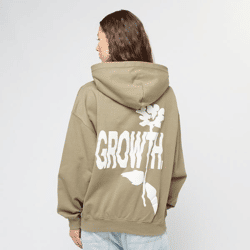 weicher PEGADOR Damen Hoodie mit Baumwolle Beige