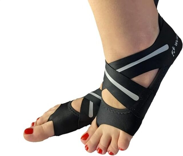 Yoga‑Socken ohne Zehen I rutschfest I 1A‑Neuware I Größe 35–39 I Mindestabnahme 50 Paar I nur 4,90 €/Paar