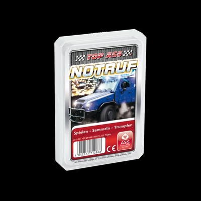 ASS Altenburger 22571286 - TOP ASS Notruf - Kartenspiel