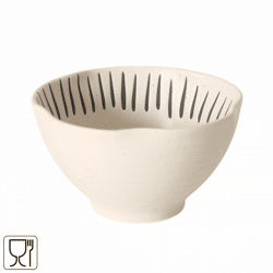 Boltze Schale „Kenia“, beige, 11 cm