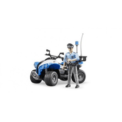 Bruder 63010 - Police quad bike with policeman and equipment, 1:16