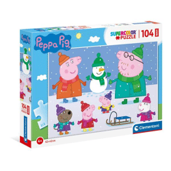 Clementoni 23752 - 104 pieces maxi puzzle - Peppa Pig