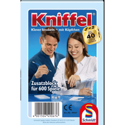 Kniffelblock, 30 St. im Display - Familienspiel