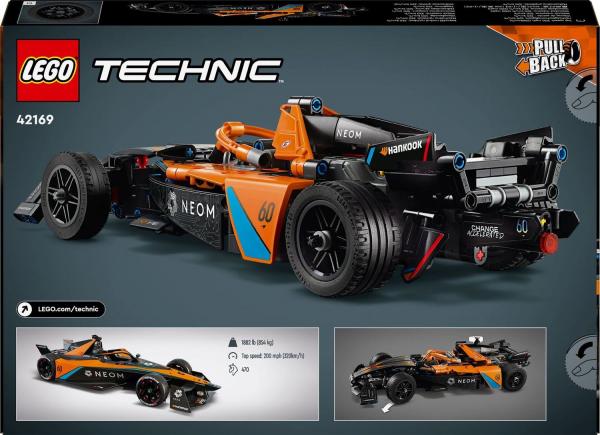 LEGO® 42169 Technic™ - NEOM McLaren Formula E Race Car (452 pieces)